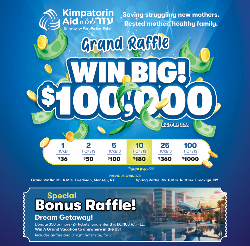 Win Big $100k One Hundred Thousand Dollars!! Raffle #23